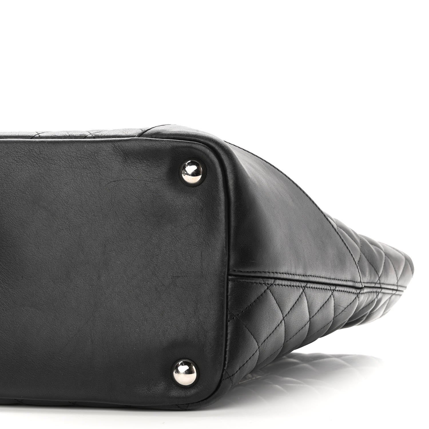 Chanel Calfskin Quilted Large Cambon Tote Black 10 of 10