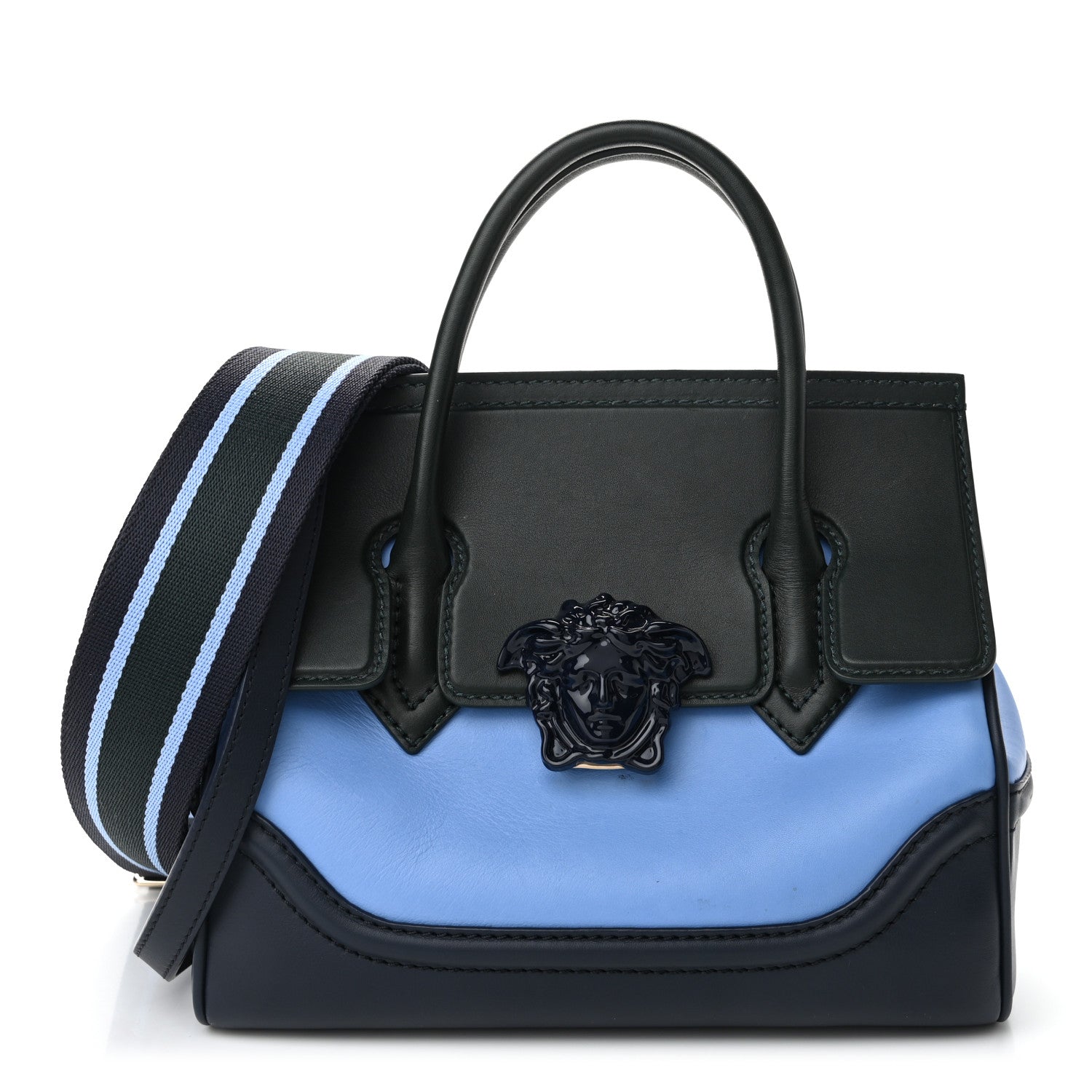 Versace Calfskin Medium Palazzo Empire Bag Multicolor 1 of 15