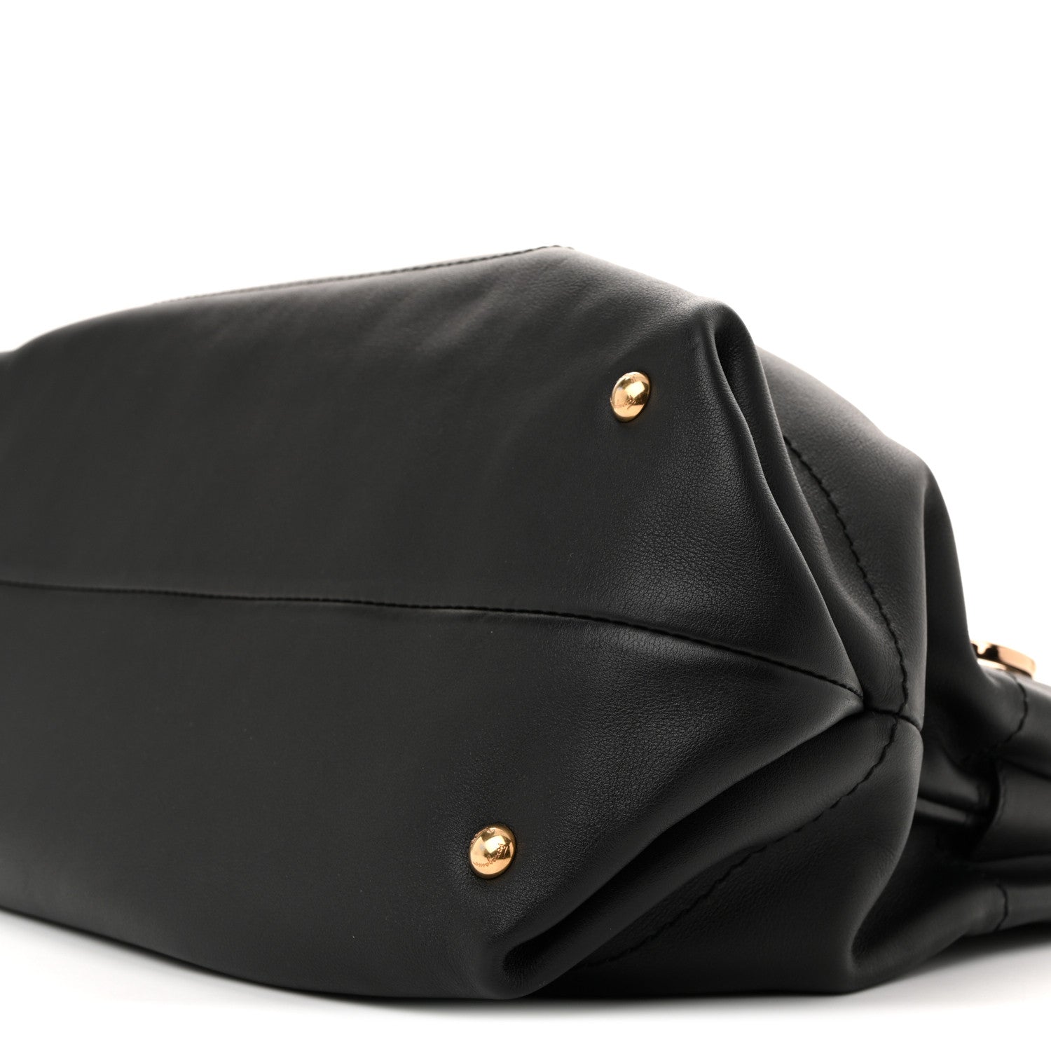 Salvatore Ferragamo Calfskin Gancini Tote Bag Black 10 of 10