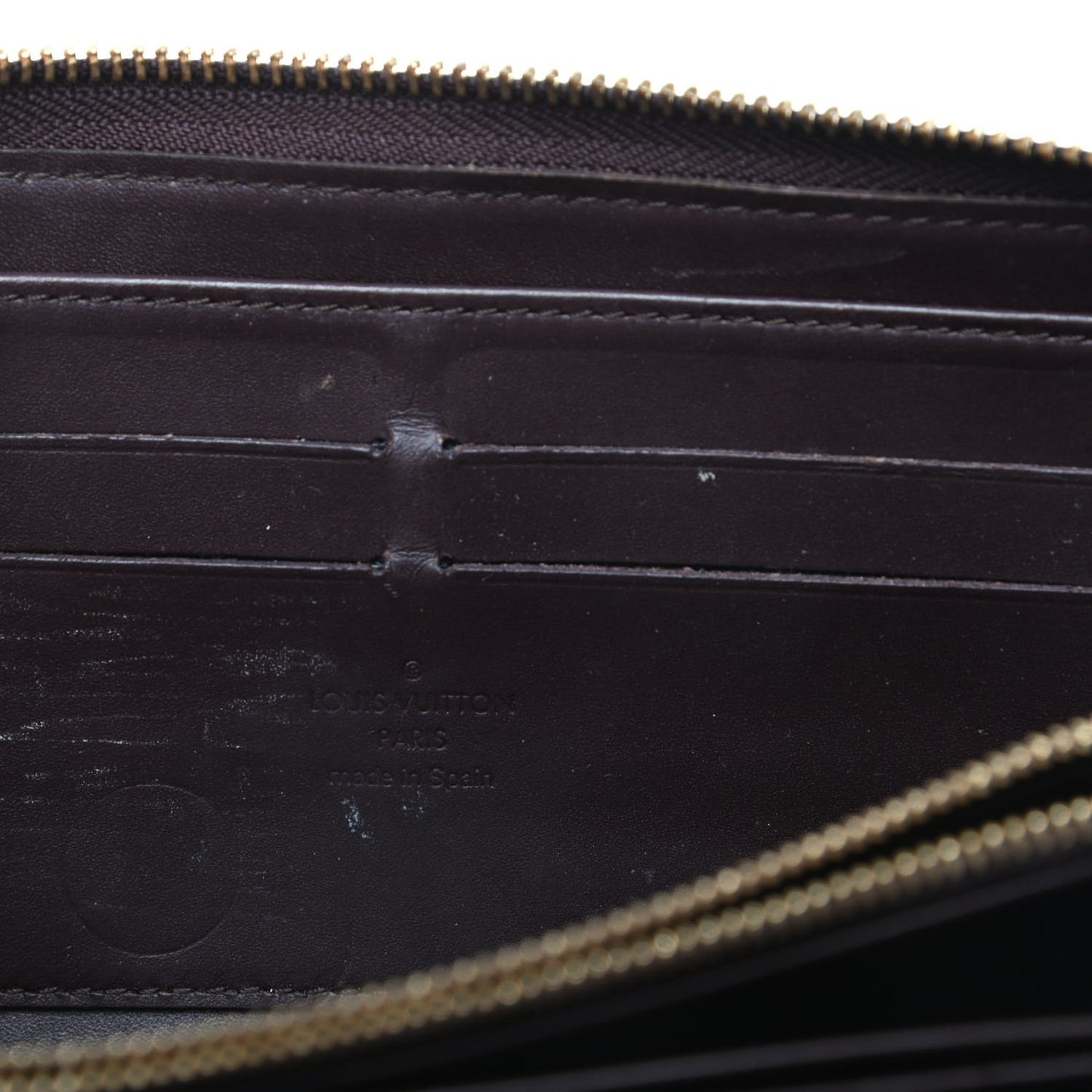 Vernis Zippy Wallet Amarante