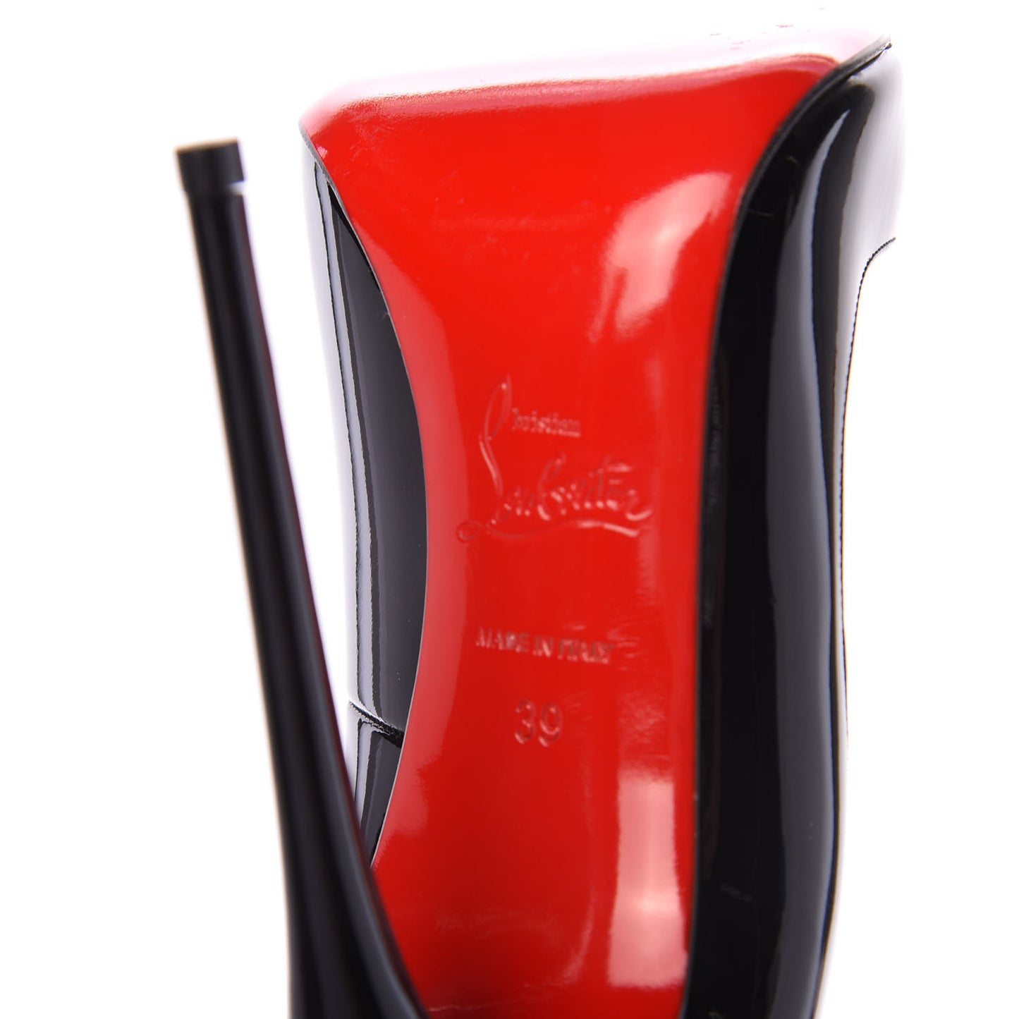 Patent Hot Chick 130 Pumps 39 Black