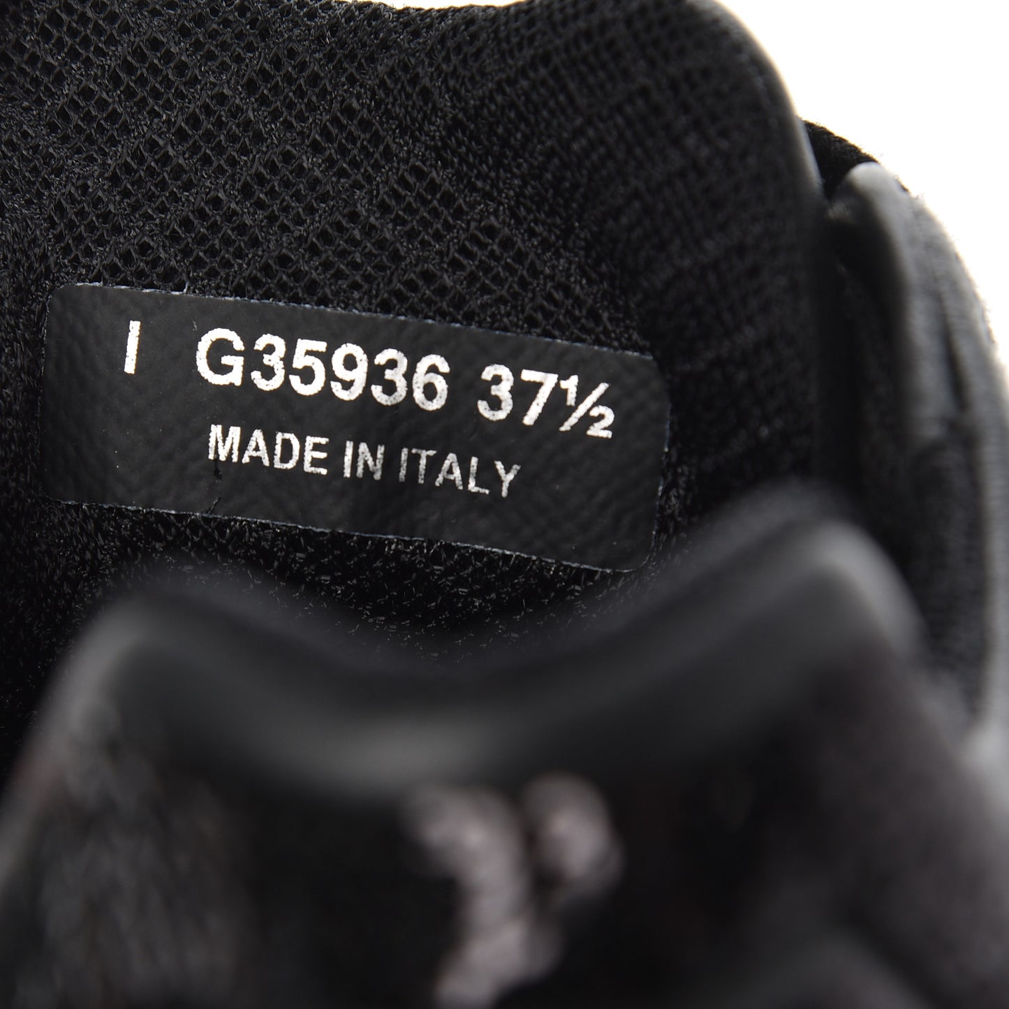 Sequin CC Sneakers 37.5 Black