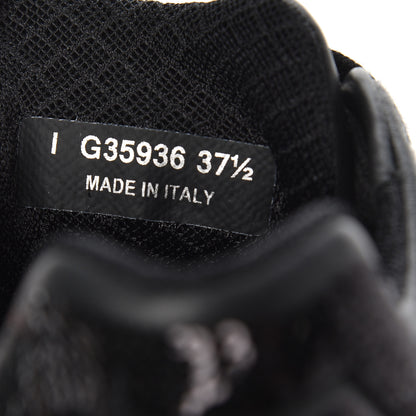 Chanel Sequin CC Sneakers 37.5 Black 8 of 9