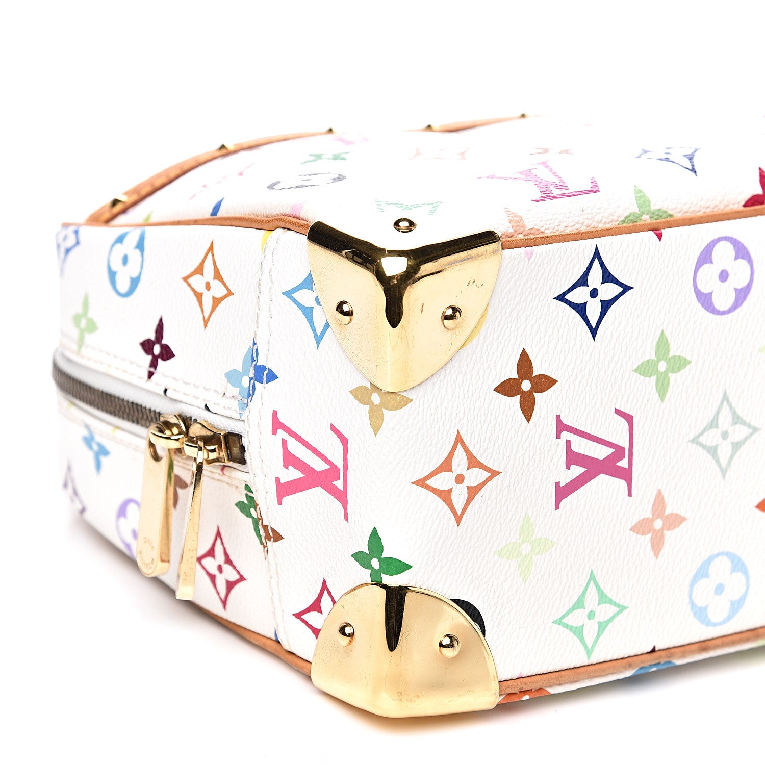 Louis Vuitton Monogram Multicolor Trouville White 6 of 13