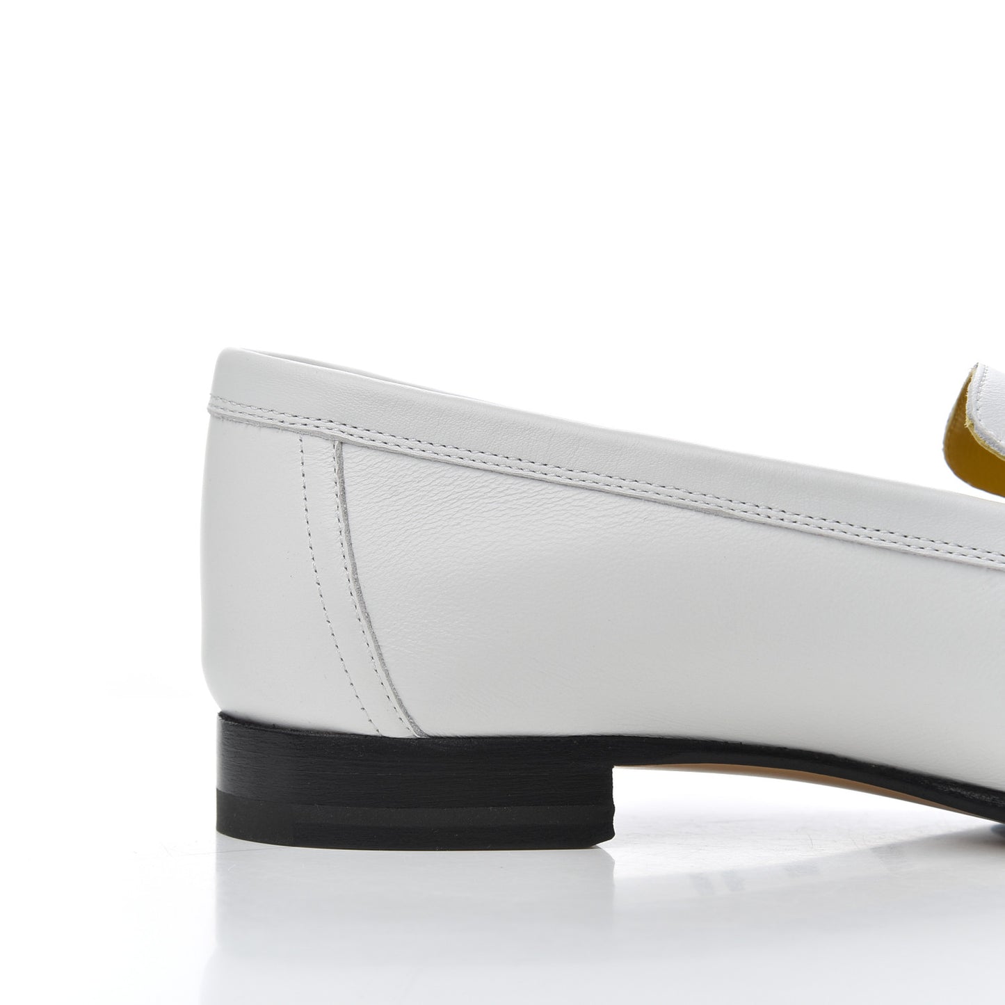 Calfskin Womens Royal Loafers 36.5 White