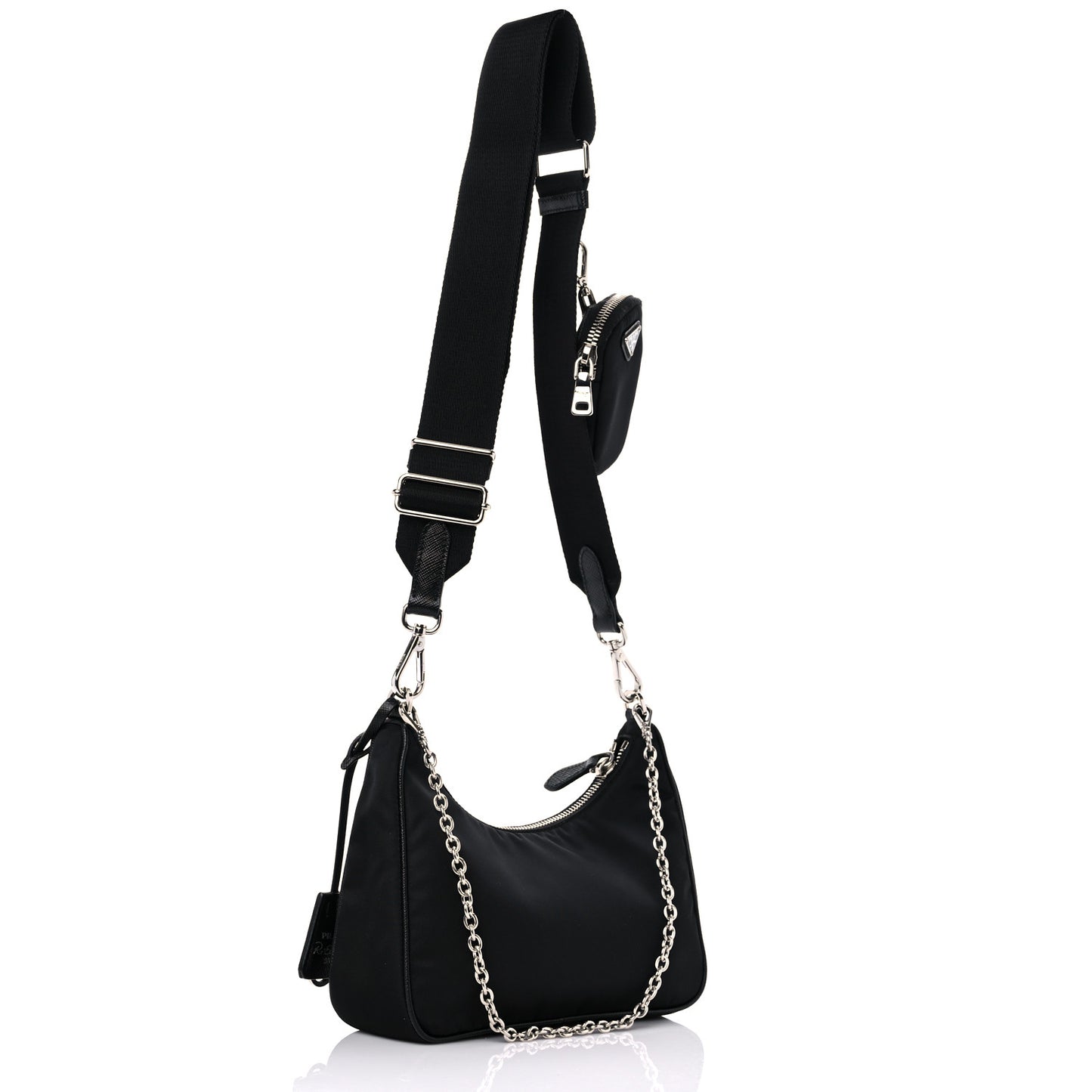 Nylon Re-Edition 2005 Shoulder Bag Black