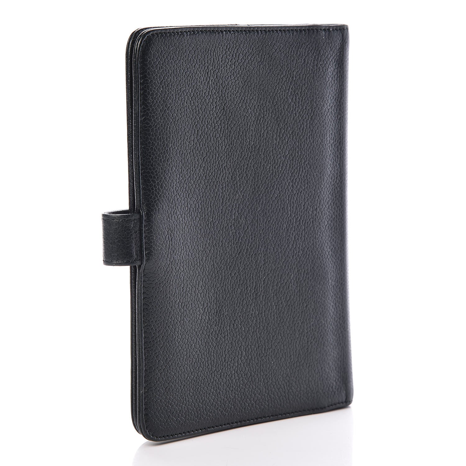 Chanel Caviar Timeless CC Ring Agenda Planner Dark Green 3 of 10