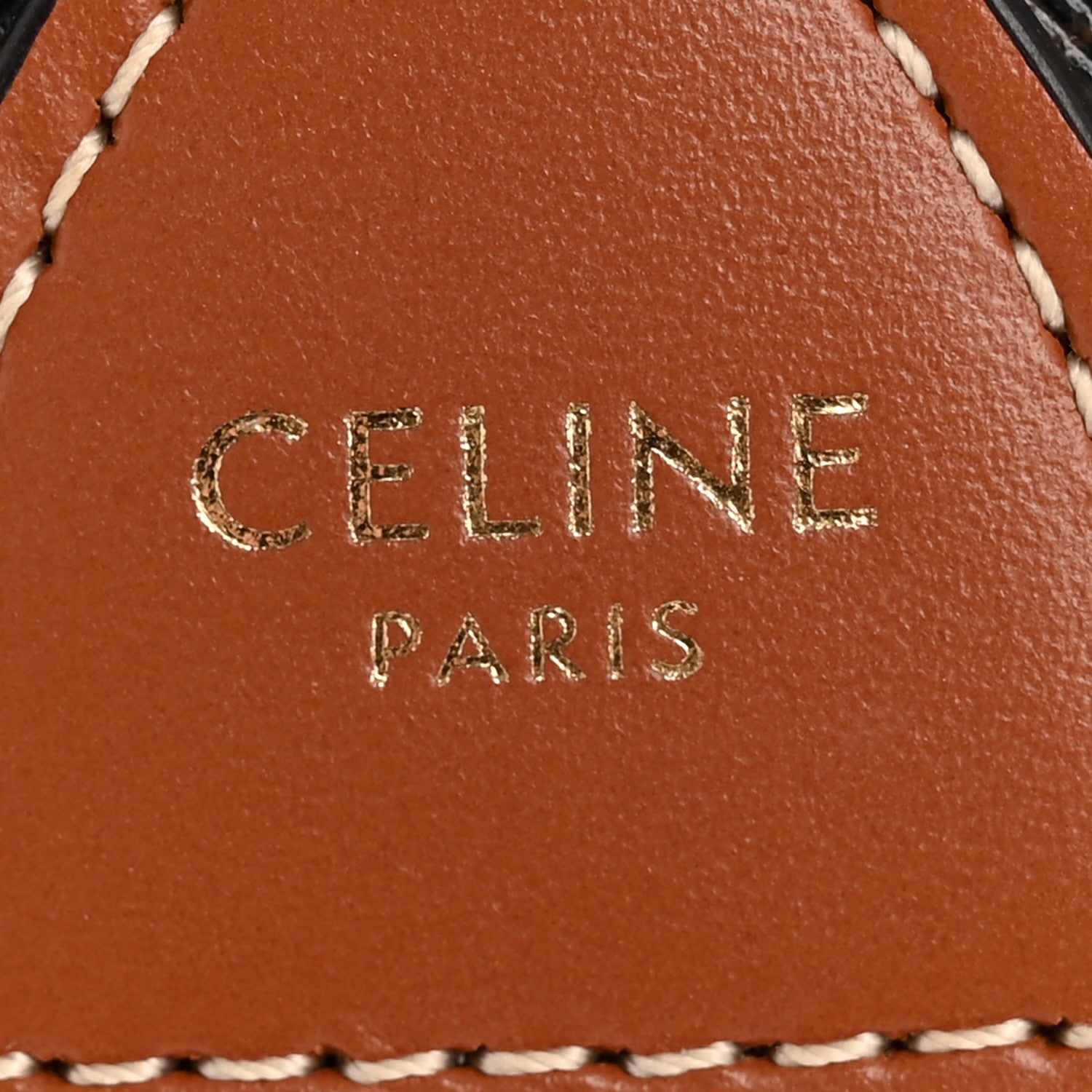 Celine Triomphe Canvas Calfskin Mini Folco Backpack Tan 6 of 15