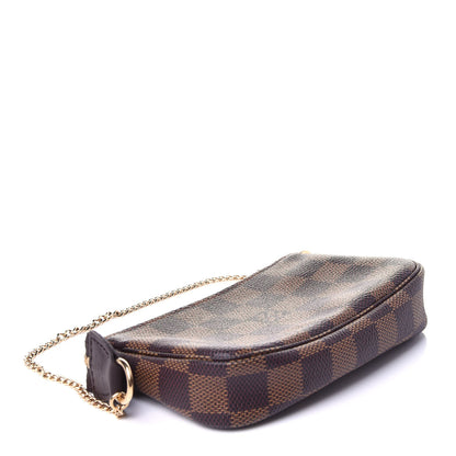 Louis Vuitton Damier Ebene Mini Pochette Accessories 4 of 10
