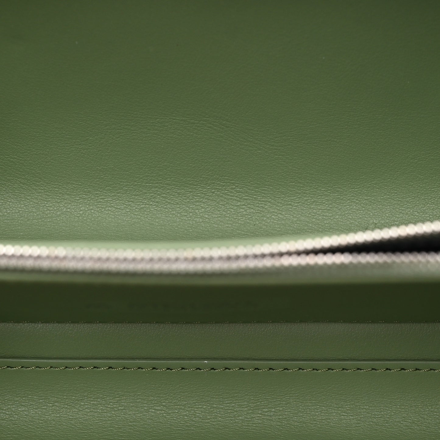 Gloss Polycarbonate Personal Cross-Body Bag White Green White Green