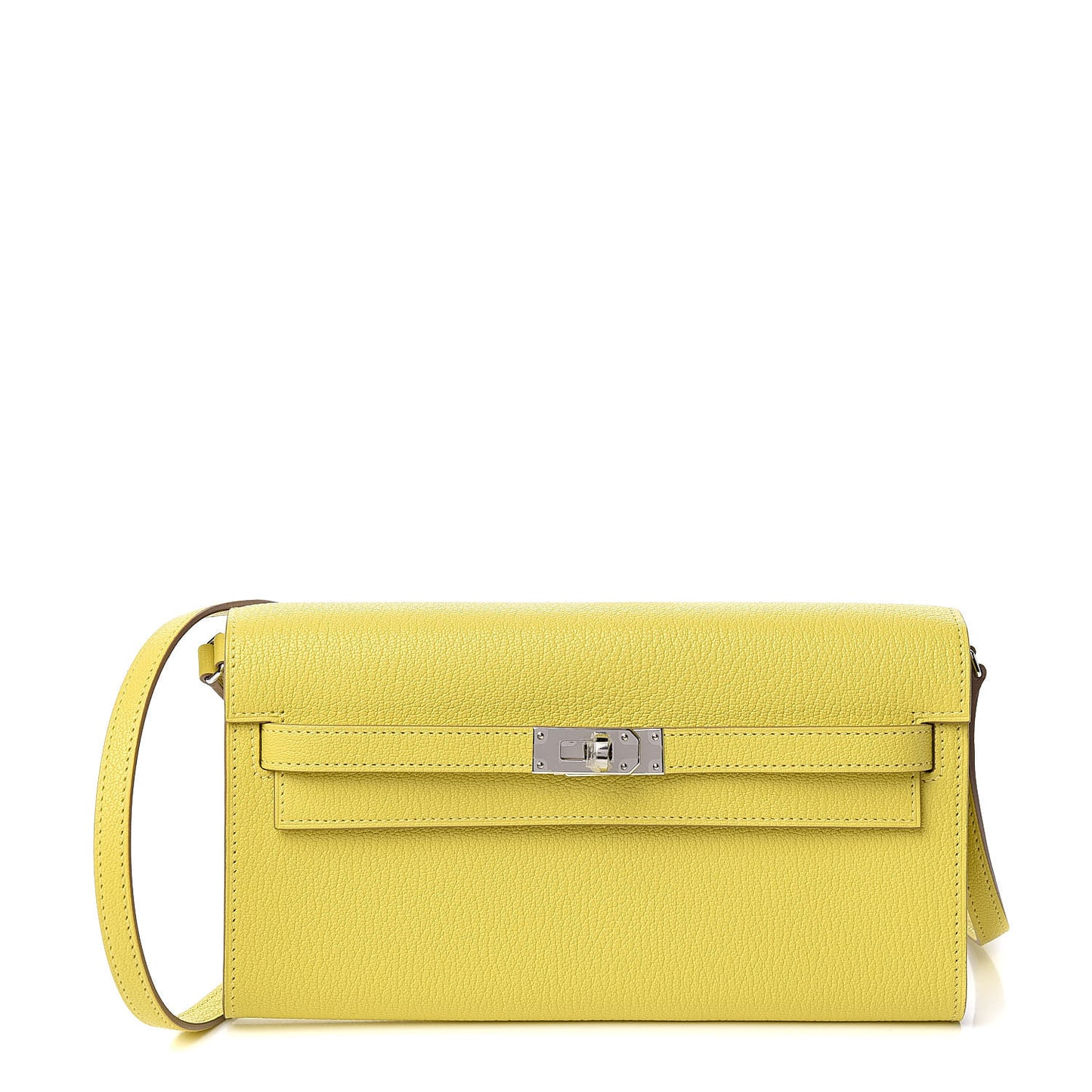 Chevre Mysore Kelly Wallet To Go Lime