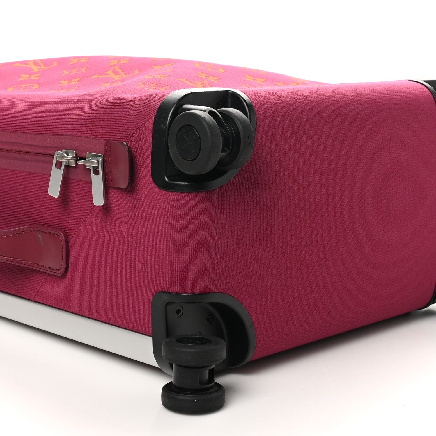 Louis Vuitton Knit Monogram Horizon Soft 55 Suitcase Fuchsia 7 of 9
