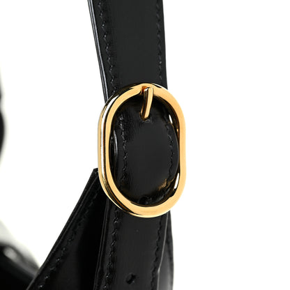 Gucci Boarded Dyana Lux Calfskin Small Jackie 1961 Hobo Black 11 of 11