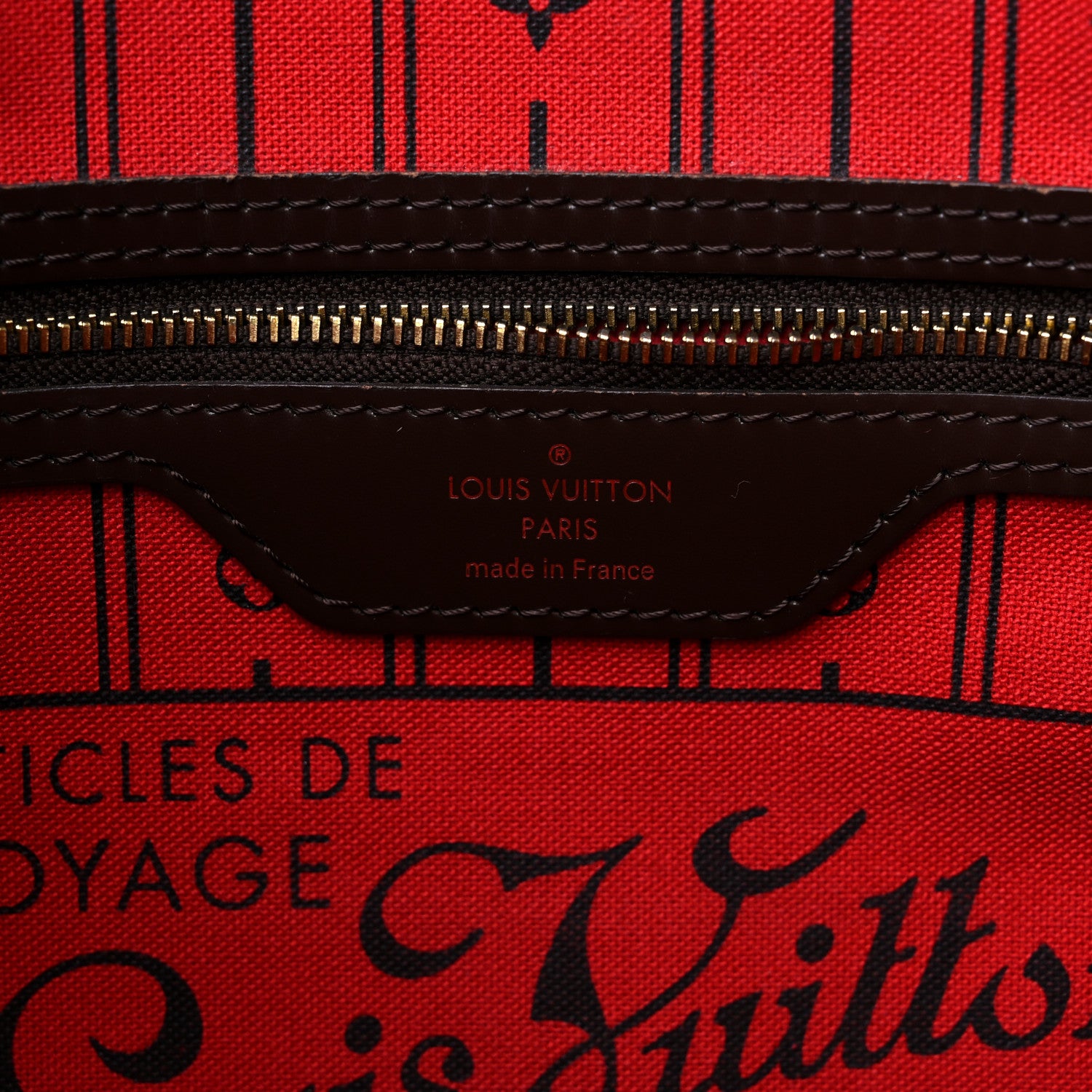 Louis Vuitton Damier Ebene Neverfull PM 5 of 9