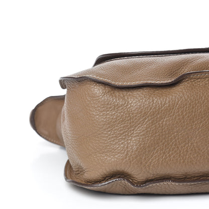 Chloe Calfskin Large Marcie Satchel Barbour Khaki 8 of 10