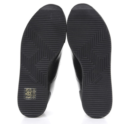 Hermes Patent Epsom Calfskin Trail Sneakers 35 Black 5 of 8