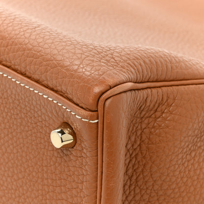 Hermes Togo Kelly Retourne 35 Gold 19 of 21