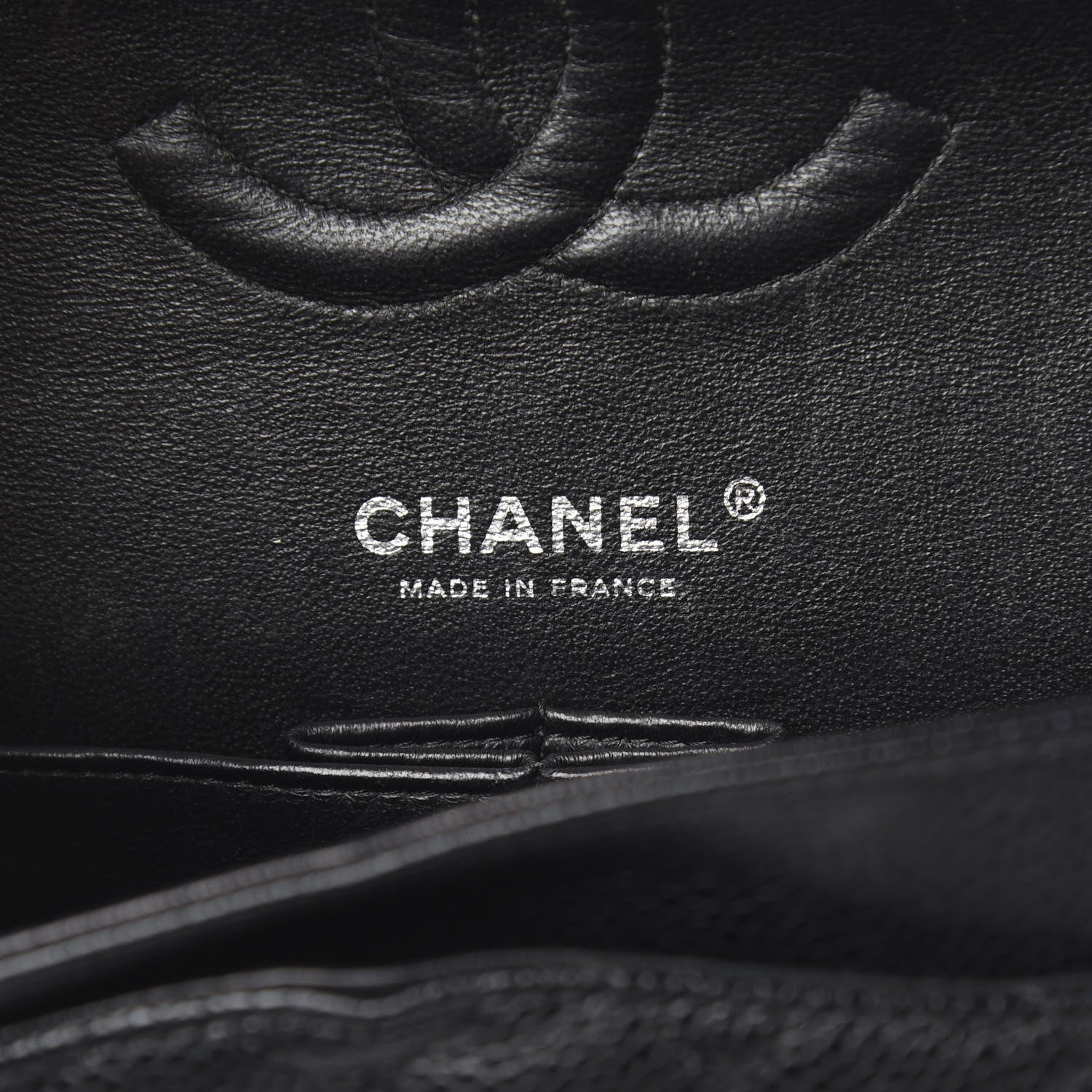 Chanel Caviar Quilted Medium Double Flap Black 6 of 11