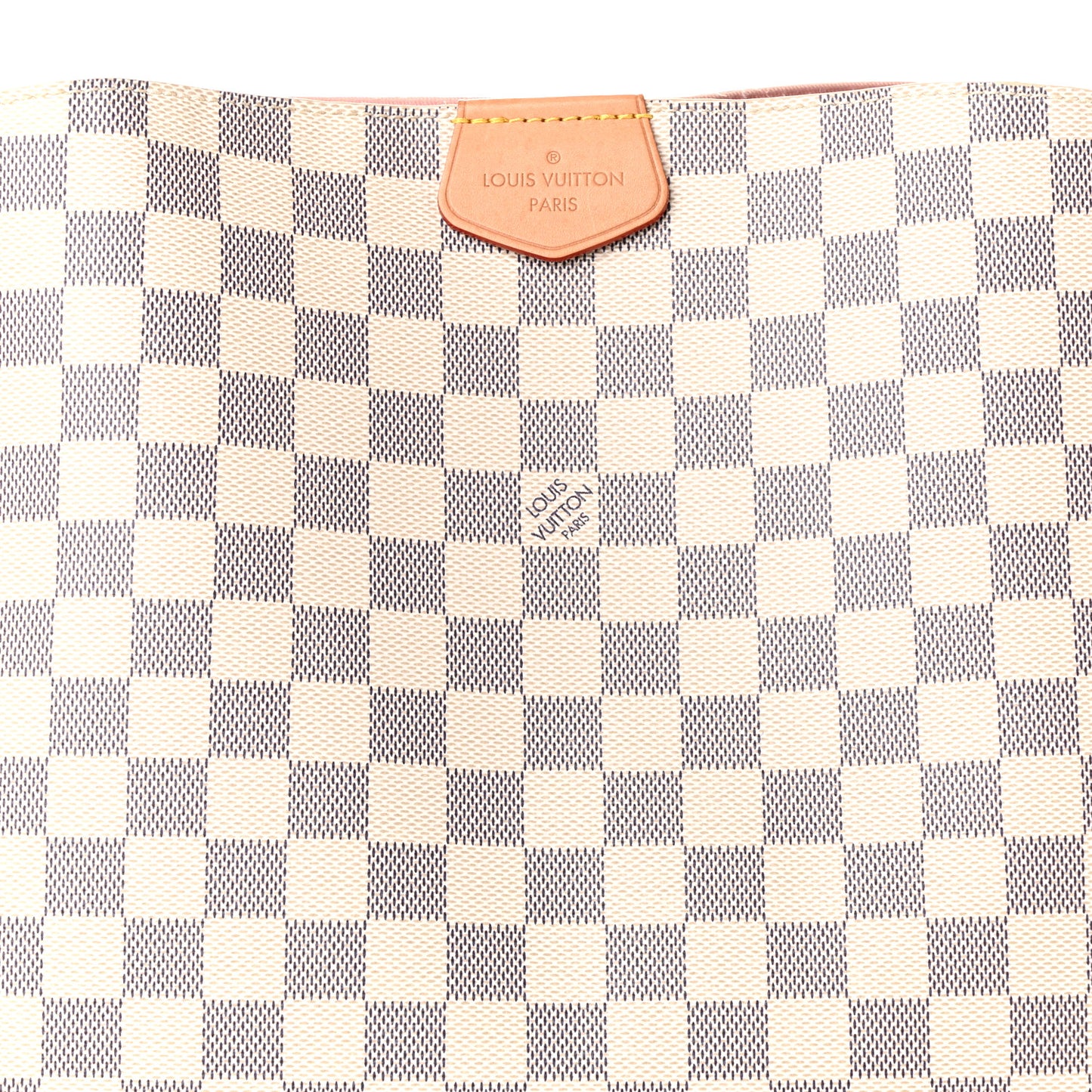 Damier Azur Graceful MM Rose Ballerine