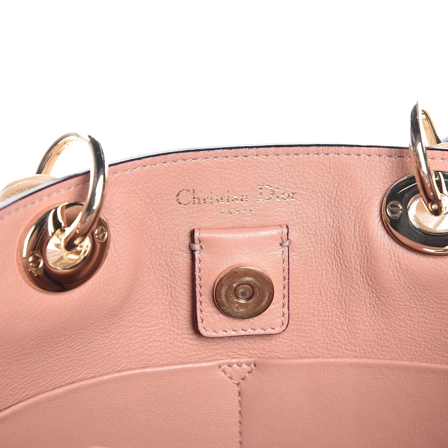 Bullcalf Large Diorissimo Tote Beige Petale