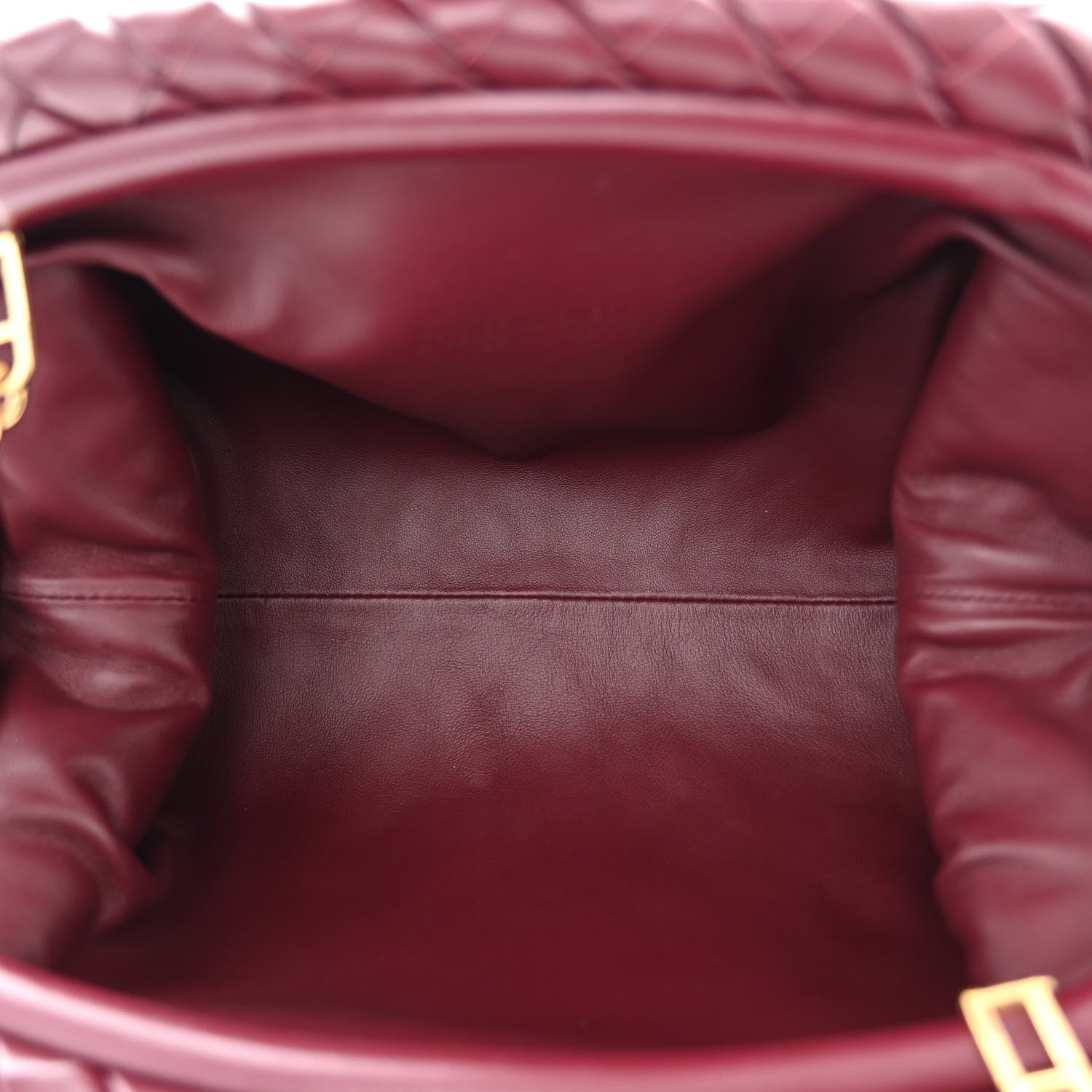 Bottega Veneta Nappa Intrecciato Teen The Lauren 1980 Clutch With Chain Barolo 5 of 11