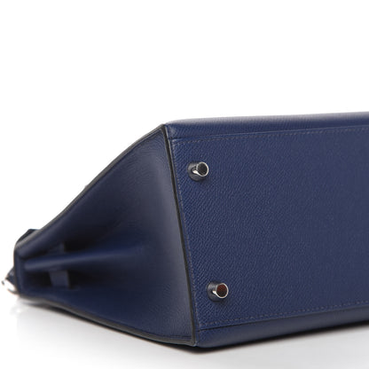 Hermes Epsom Kelly Sellier 28 Bleu Saphir 6 of 11