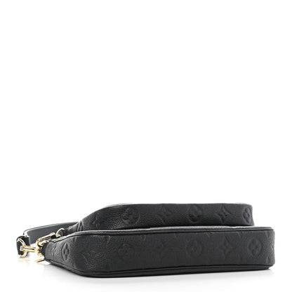 Louis Vuitton Empreinte Monogram Giant Multi Pochette Accessories Black 3 of 4