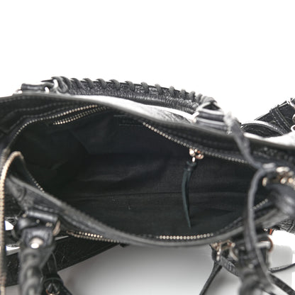 Balenciaga Agneau Classic Silver Hardware Mini City Anthracite 5 of 9