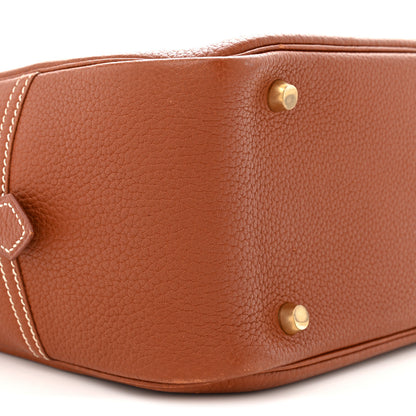 Hermes Chévre de Coromandel Plume 32 Gold 9 of 12