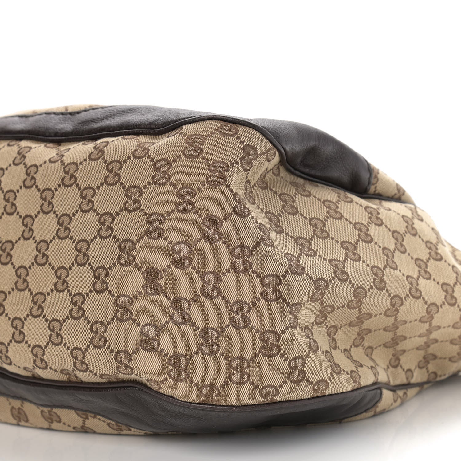 Gucci Monogram Medium Charlotte Hobo Brown 10 of 10