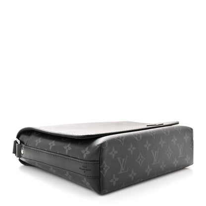 Louis Vuitton Monogram Eclipse District PM Black 4 of 11