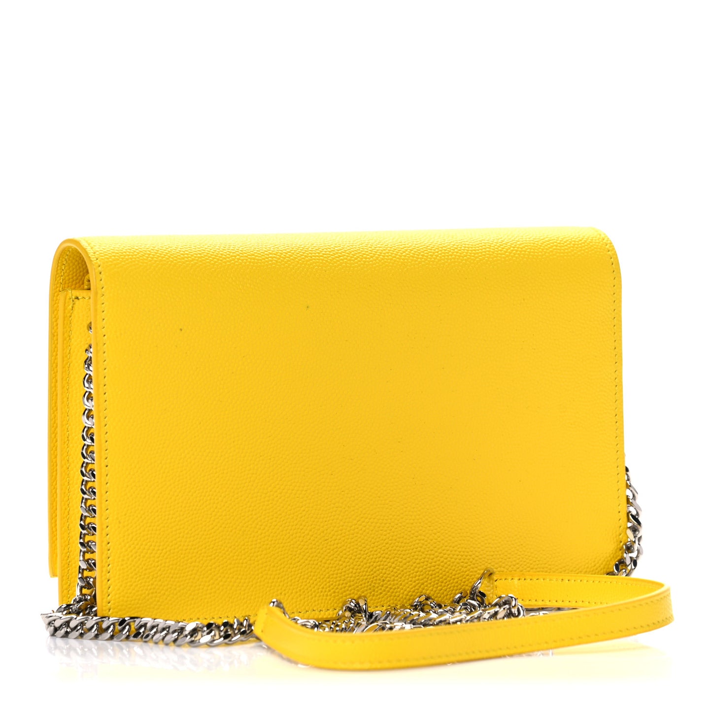 Grain De Poudre Classic Monogram Kate Tassel Chain Wallet Mimosa