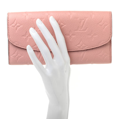 Louis Vuitton Empreinte Emilie Wallet Rose Poudre 2 of 11