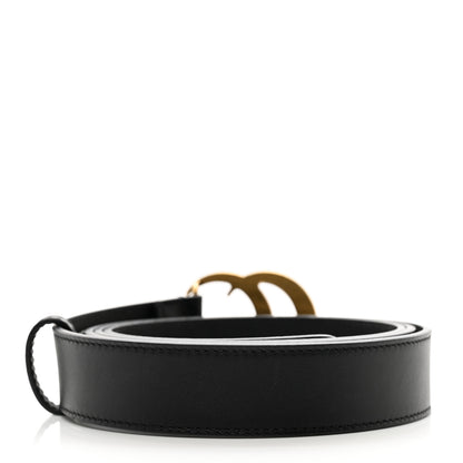 Gucci Moon Calfskin Double G 30mm Belt 115 46 Black 2 of 4