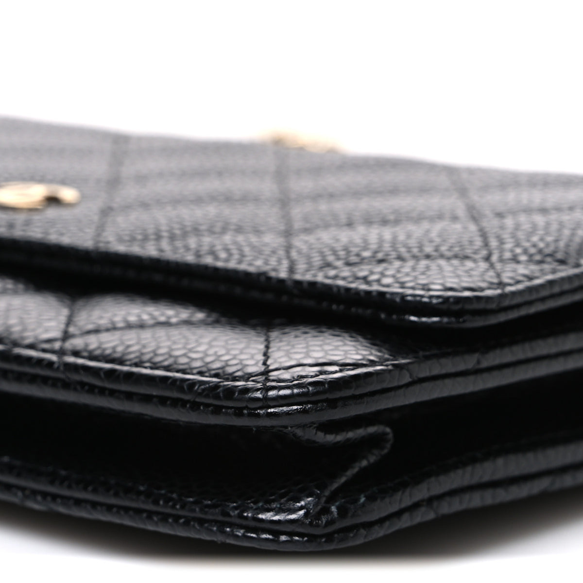 Chanel Caviar Quilted Wallet on Chain WOC Black 11 of 11