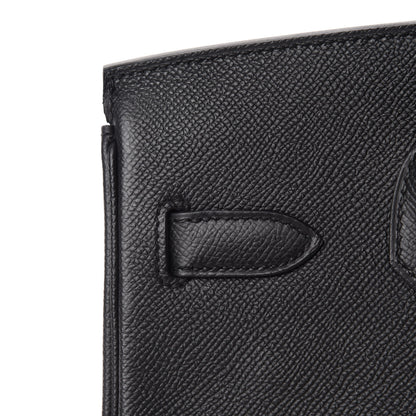 Hermes Epsom Birkin 30 Black 11 of 32