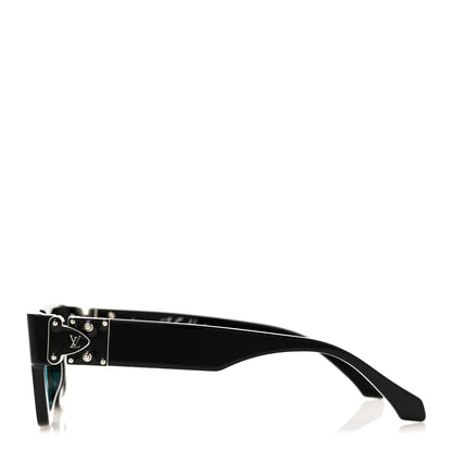 Louis Vuitton Acetate Charleston Sunglasses Z1244W Black Prism 3 of 9