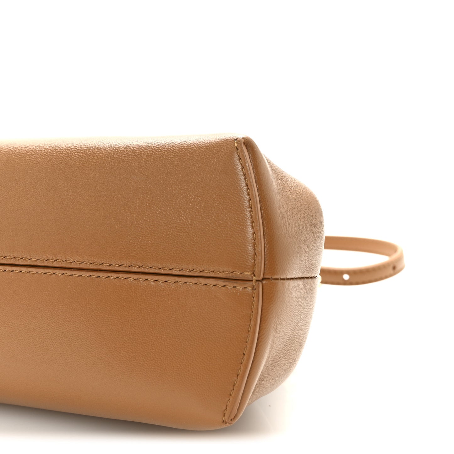 Shiny Nappa Small Fendi First Caramello