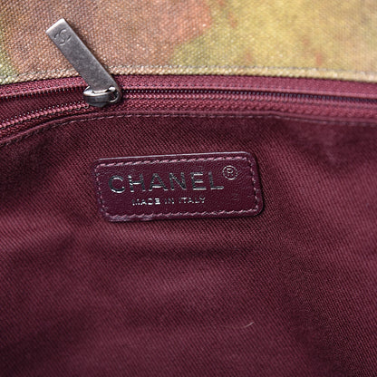Chanel Washed Toile Large Graffiti On The Pavements Messenger Khaki Multicolor 6 of 15