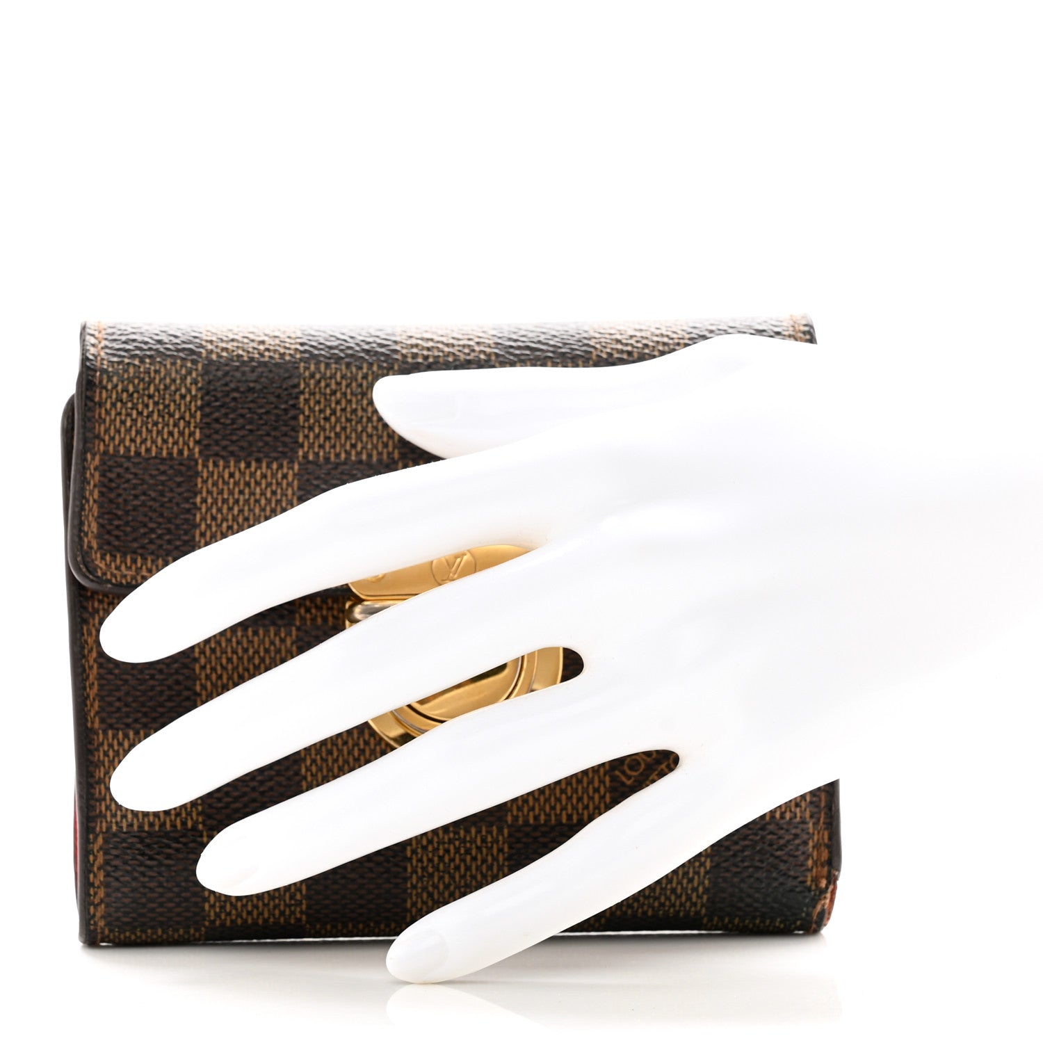 Louis Vuitton Damier Ebene Koala Compact Wallet 2 of 8