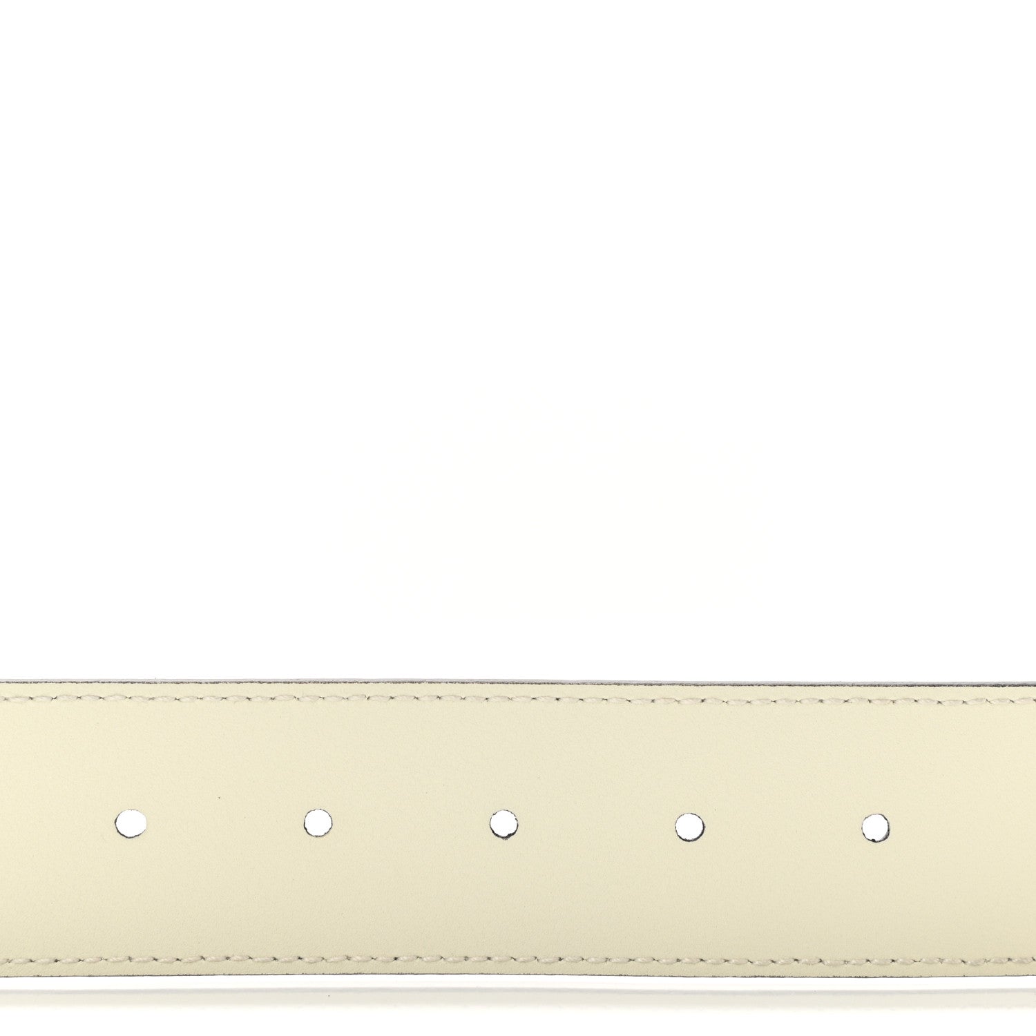 Gucci Calfskin Double G 40mm Belt 90 36 Mystic White 5 of 5