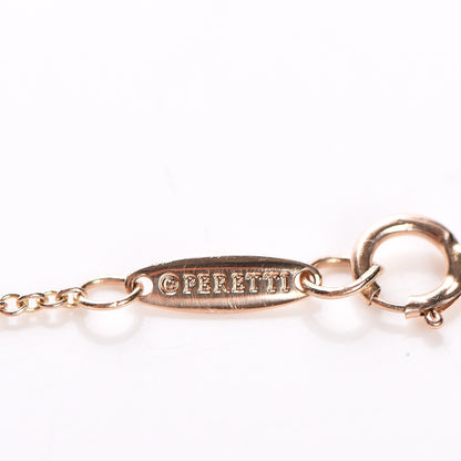 Tiffany 18K Rose Gold Diamond .09ctw Elsa Peretti Diamonds by the Yard Bracelet 7 of 12