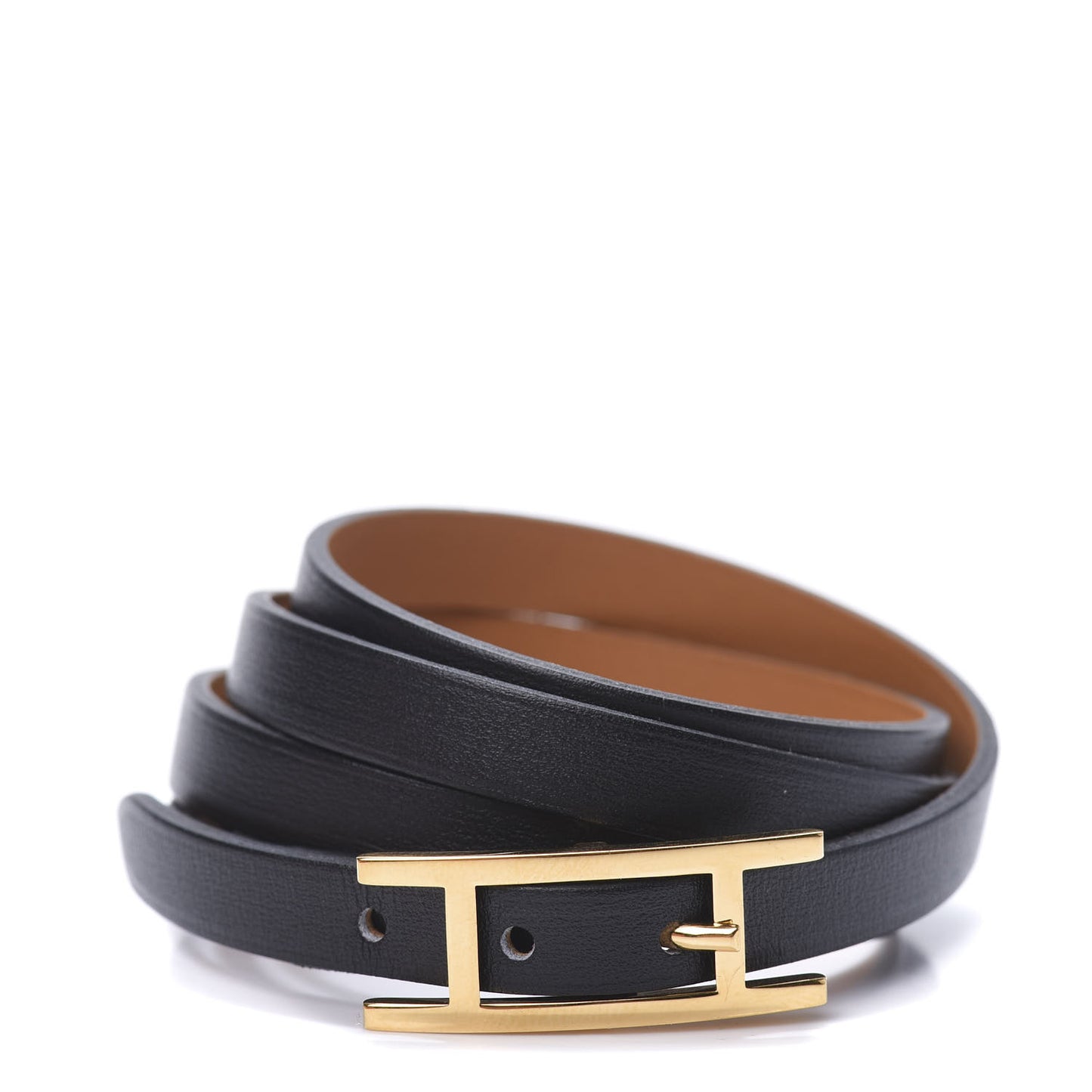 Chamonix Hapi 3MM Triple Tour Wrap Bracelet S Black