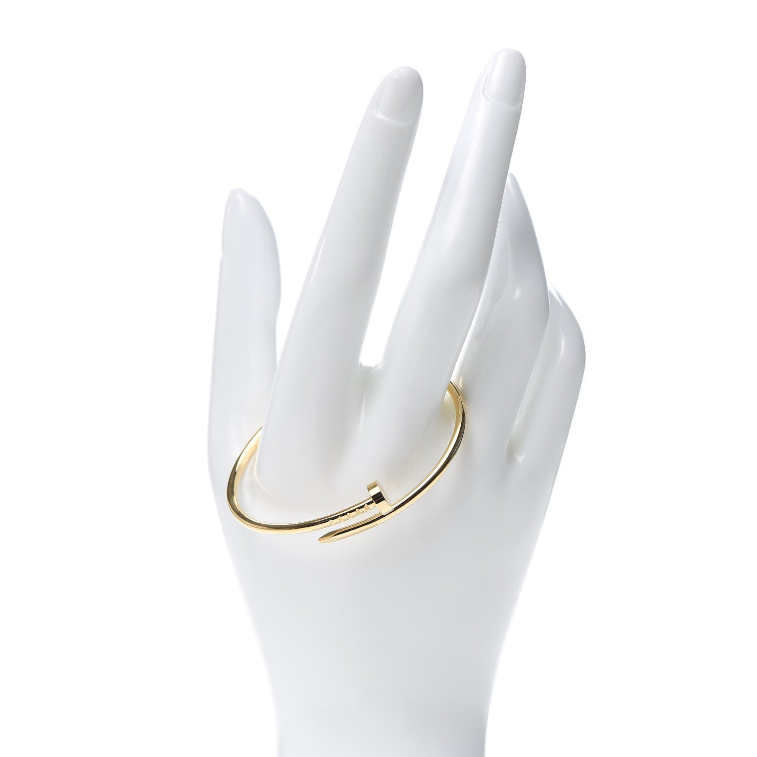 Cartier 18K Yellow Gold Small Juste Un Clou Bracelet 15 2 of 6