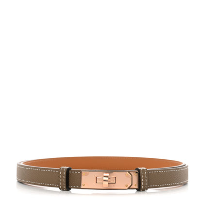 Hermes Epsom Kelly Belt Etoupe 1 of 4