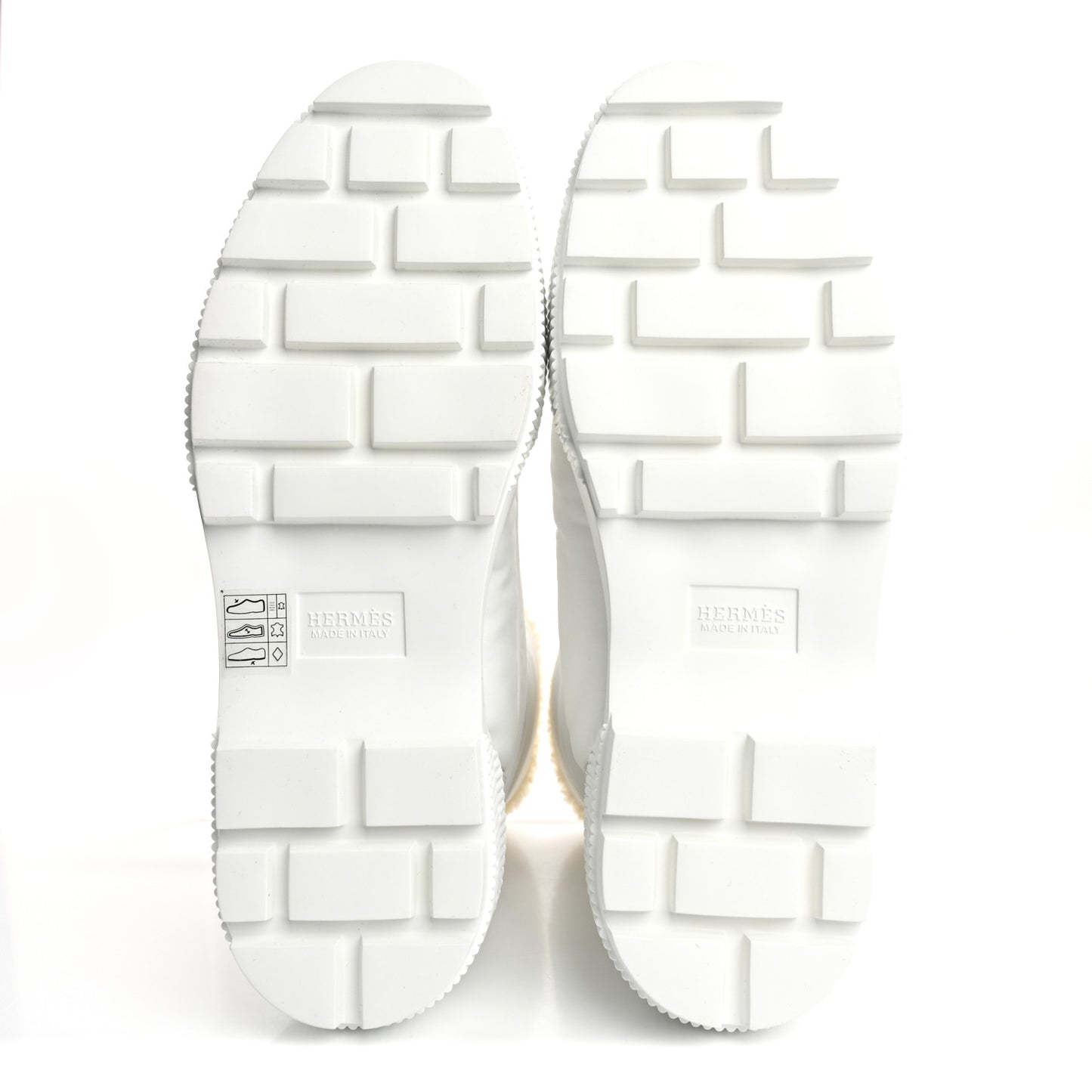 Parachute Shearling Fresh Ankle Boots 39.5 White Ecru
