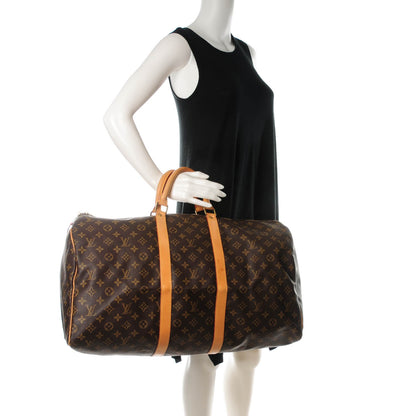 Louis Vuitton Monogram Keepall 55 2 of 7