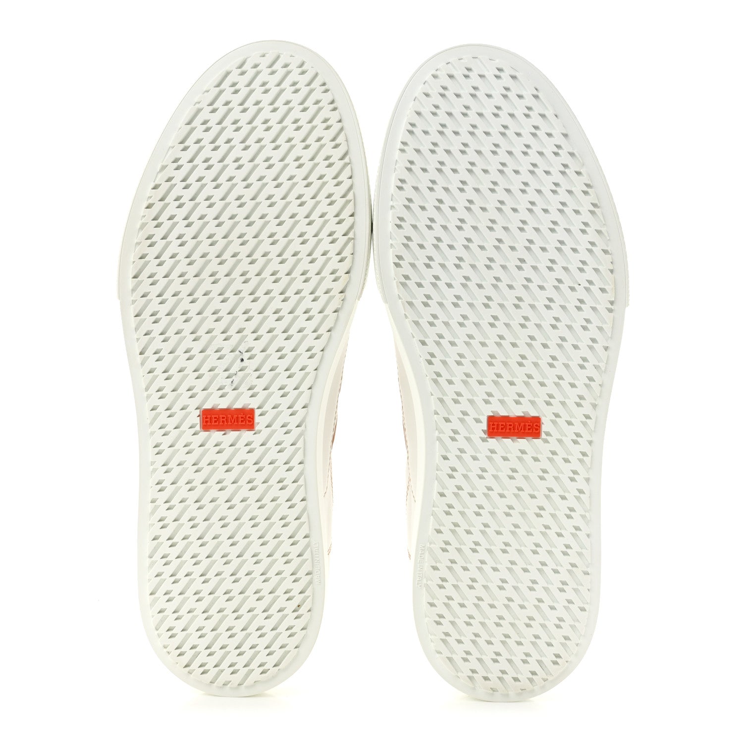 Hermes Calfskin Mens Keep Mule Sneakers 42 White Naturel 6 of 13