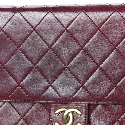 Chanel Lambskin Quilted Small Single Flap Bordeaux 12 of 13