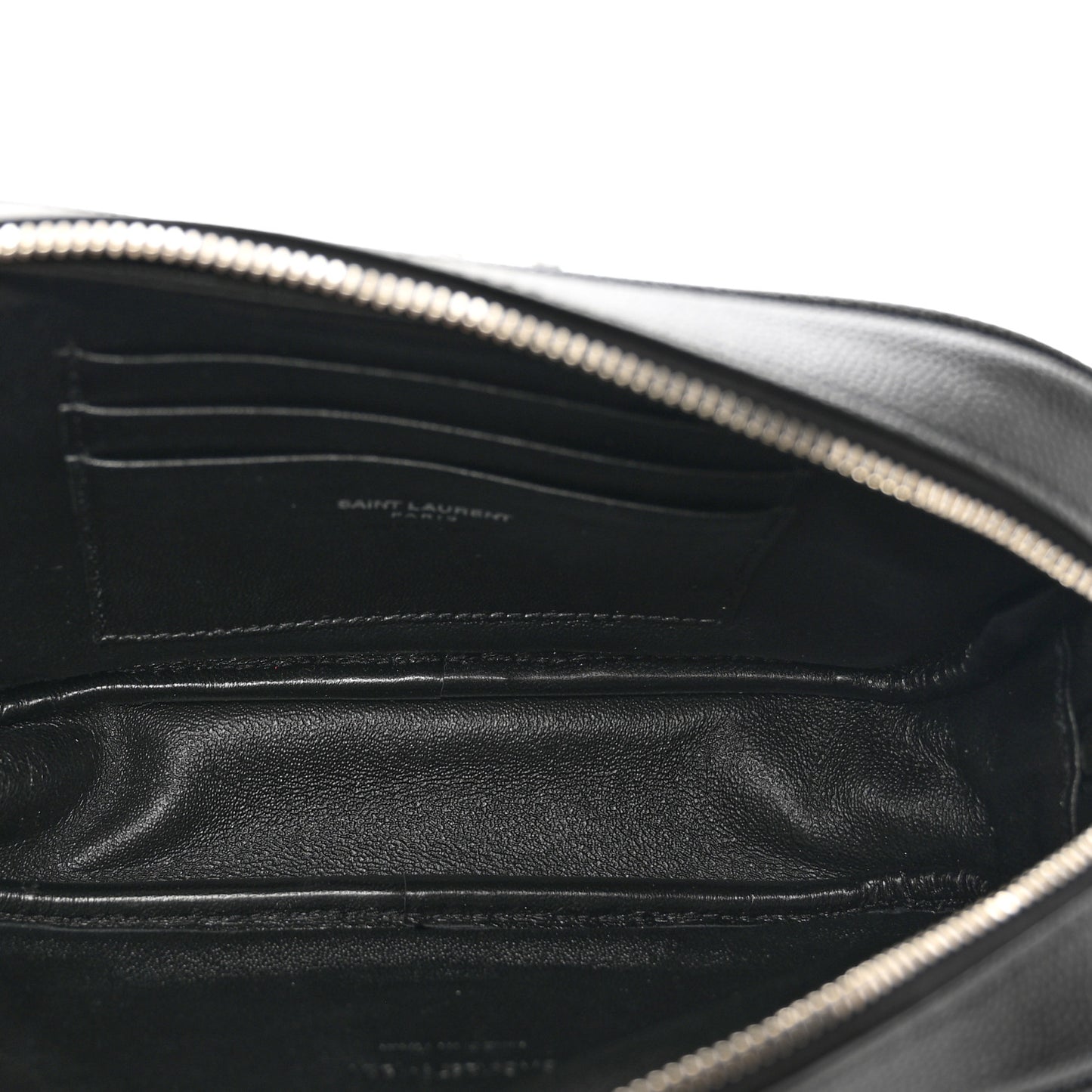 Grain De Poudre Matelasse Monogram Mini Lou Camera Bag Black